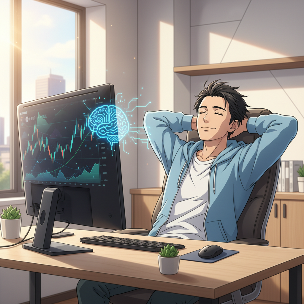 チャートに張り付くのはもう終わり?仮想通貨投資にAIが必要な3つの理由